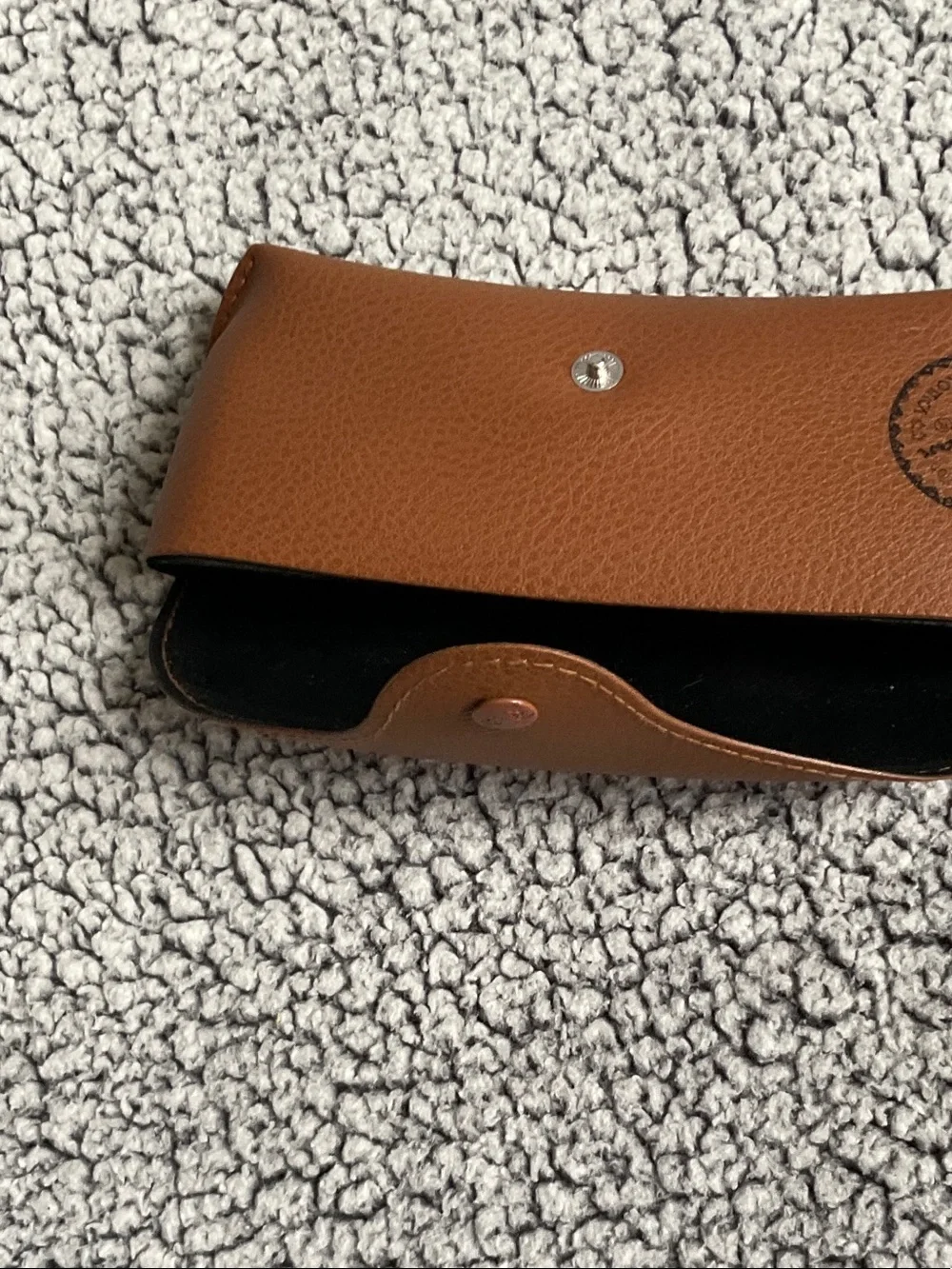 Ray-Ban Brown Leatherette Sunglasses Case